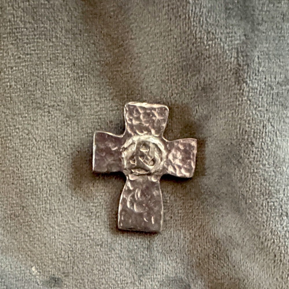 Silver Celtic Cross